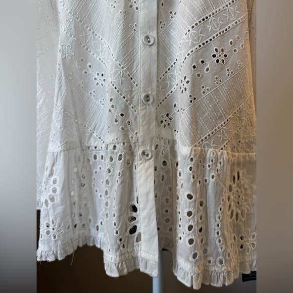 NWT Democracy Eyelet Top - Picture 8 of 15